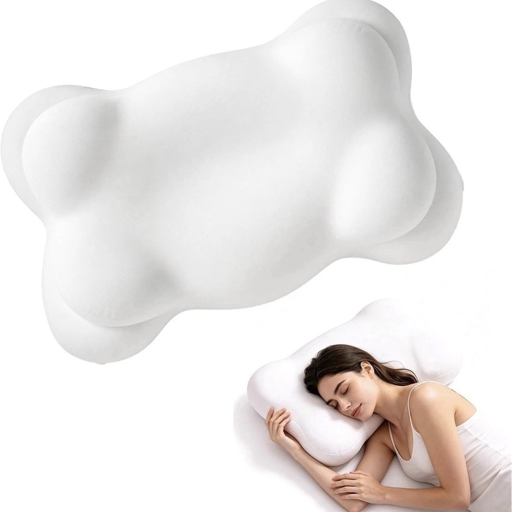 NEW Mellow CloudAlign Pillow REGULAR Height Cooling Hypoallergenic Antibacterial